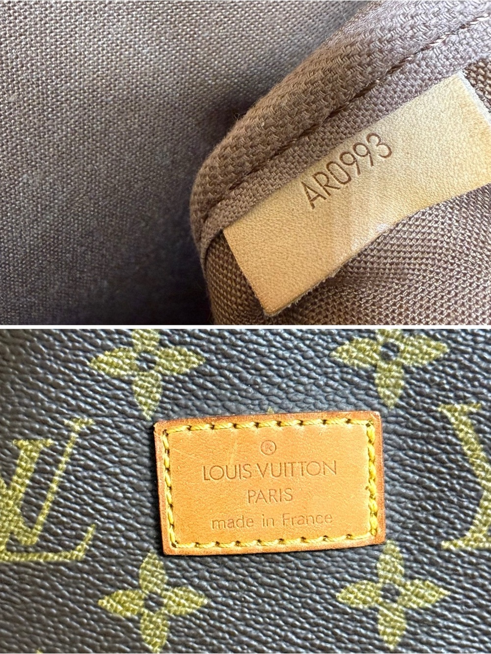 Authentic Louis Vuitton Saumur 35 in Monogram brown LV canvas M42254 - Picture 12 of 16